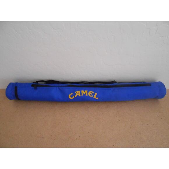 Vintage 1990s Joe Camel Insulated 6 Pack Tube Cooler - Picture 3 of 12